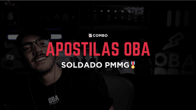 📚🪖[Soldado PMMG] Combo de Apostilas