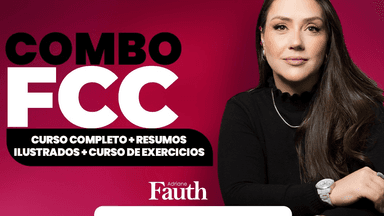 COMBO DA FAUTH #2- CURSO COMPLETO + ILUSTRADO + FCC