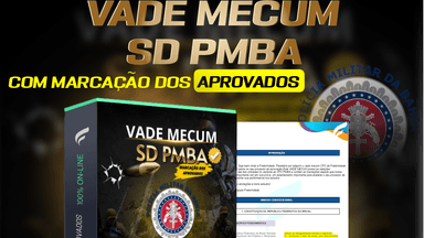 Vade Mecum Soldado PM-BA R$49,90