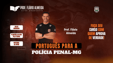 PORTUGUÊS PARA A POLÍCIA PENAL-MG (AOCP)