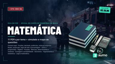 Guia de Matemática - CFO CBM BA