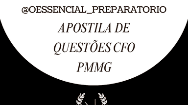 Apostilas de Questões - CFO PMMG 