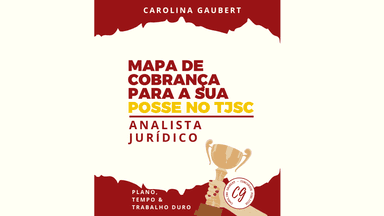 TJSC 2026: Mapa de Cobrança - Analista Jurídico