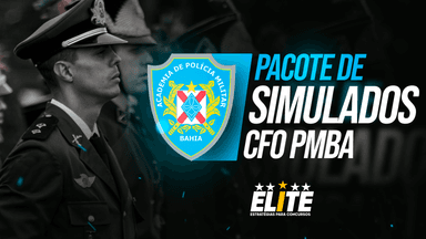 PACK DE SIMULADOS - CFO PMBA 3.0