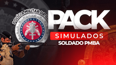 PACK DE SIMULADOS - SOLDADO PMBA