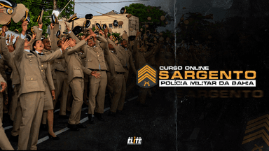 CURSO ONLINE - SARGENTO PMBA