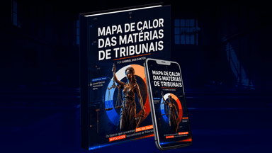 MAPA DE CALOR DAS MATÉRIAS DE TRIBUNAIS