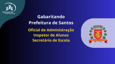 Gabaritando Prefeitura de Santos