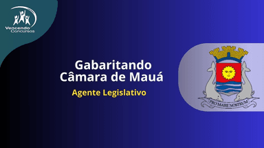Gabaritando Câmara de Mauá - Agente Legislativo