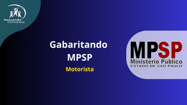 Gabaritando MP SP - Motorista