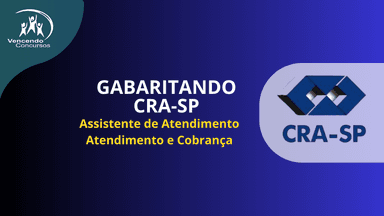 Gabaritando CRA-SP - Assistente de Atendimento - Atendimento e Cobrança