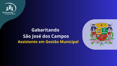 Gabaritando São José dos Campos - Assistente em Gestão Municipal 