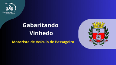 Gabaritando Vinhedo - Motorista de Veículos de Passageiros 