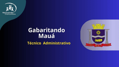 Gabaritando Mauá - Técnico Administrativo 
