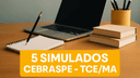 Pacote de 5 Simulados - TCE/MA - Conhecimentos gerais