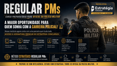 REGULAR PMs – Curso Preparatório para Oficial da Polícia Militar