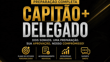 CURSO REGULAR CAPITÃO + DELEGADO