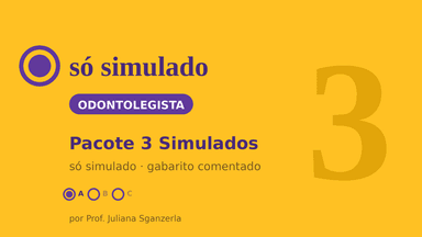 Pacote 3 · Só Simulado