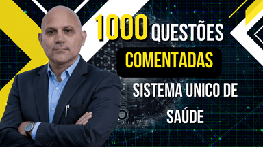 Curso de questões - 1000 questões atuais comentadas de SUS