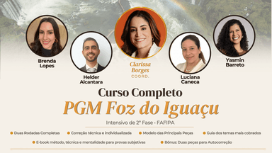 PGM Foz do Iguaçu - 2ª Fase - Sem Correção