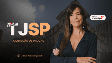 Correção de provas para o TJ SP